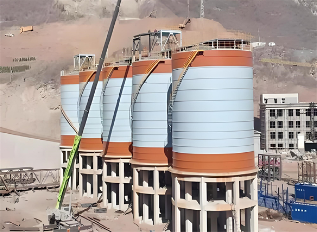 钦北高架钢板仓