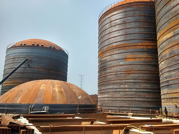 钦北焦粉钢板仓